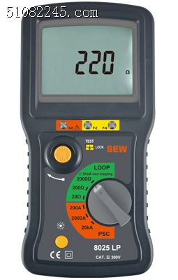 _SEW 8025 LP(sh)ʽ·yԇxDigital LOOP/PSC Tester